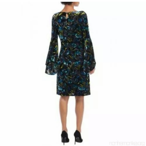 The Limited NWT suede like floral dress size small - Picture 2 of 9